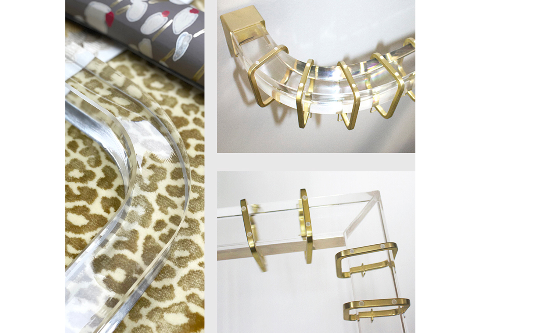 BRIMAR Assorted luxury trimmings and window hardware.Brimar